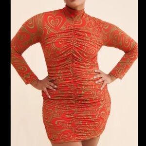 New Free People x Lisa Says Gah Elenor Mini Dress Anthropologie sz 2X